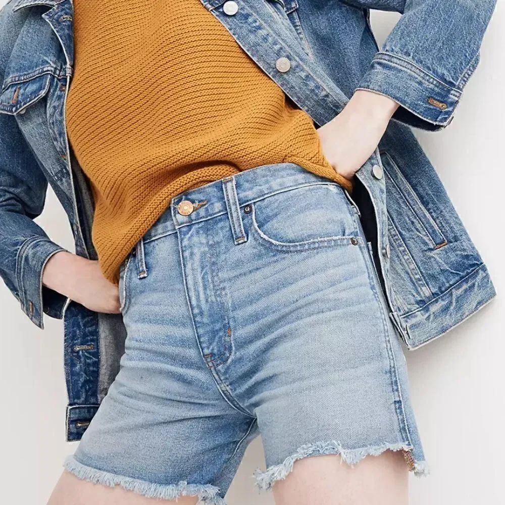 Madewell The Perfect Jean Short: Step-Hem Edition 24 NEW